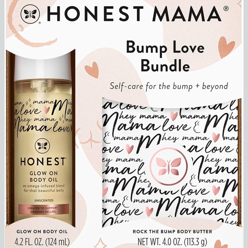 The Honest Company Honest Mama Body + Belly Bump Love Bundle